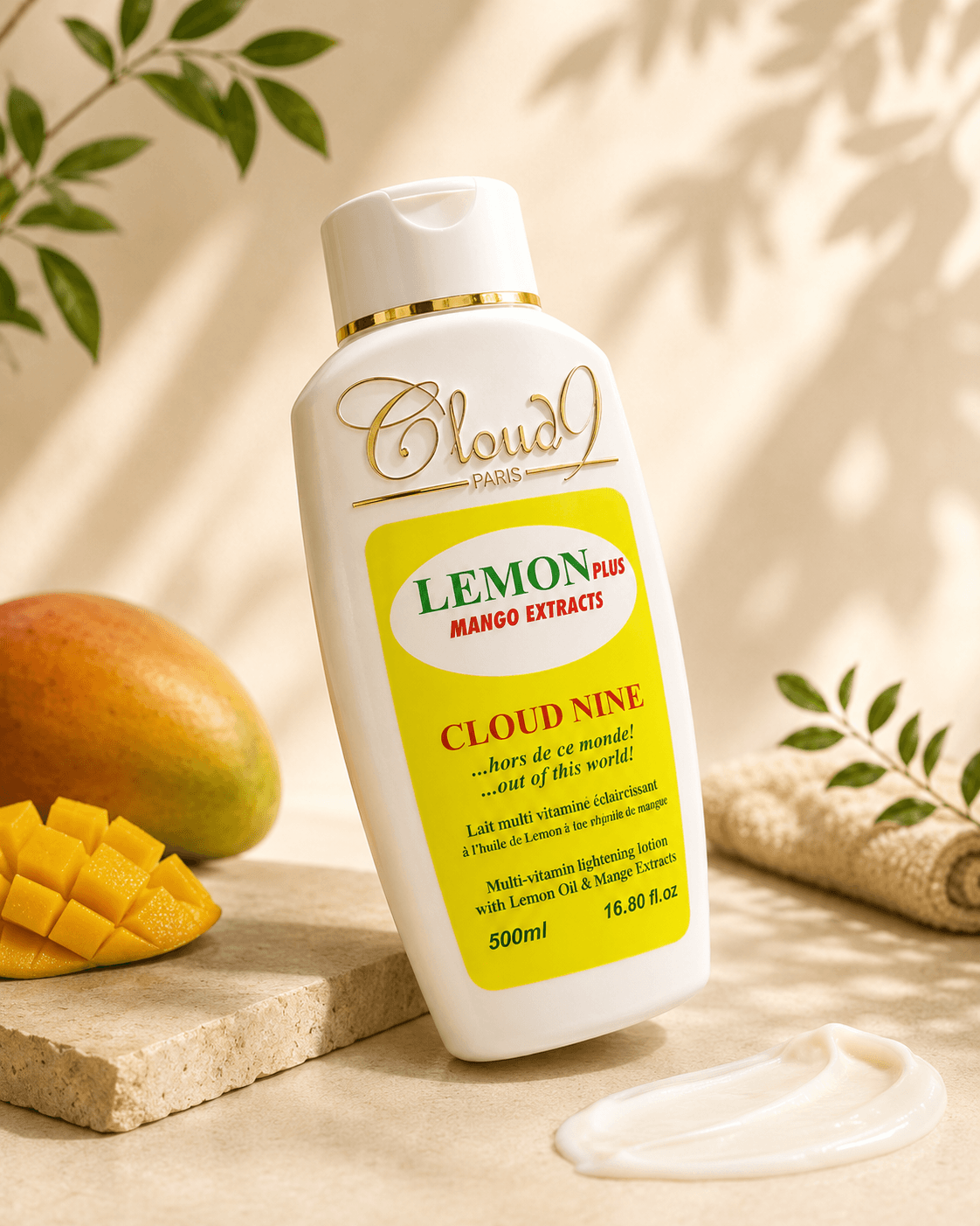 Cloud 9 Lemon + Mango Extracts Body Lotion