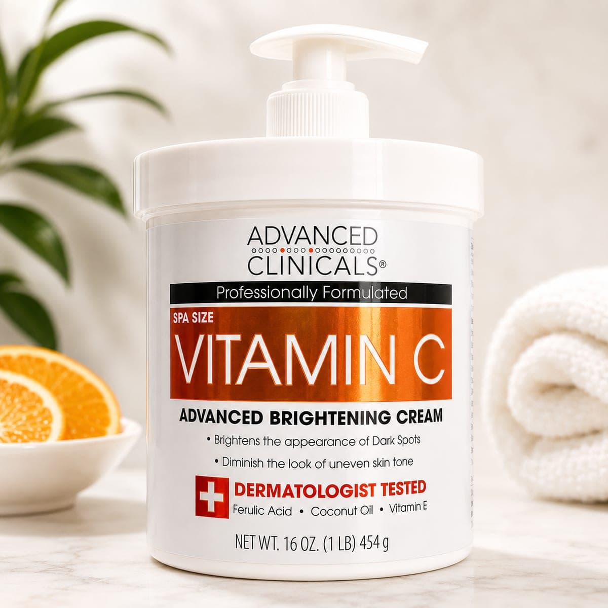 Advanced Clinicals Vitamin C Advanced Brightening Cream