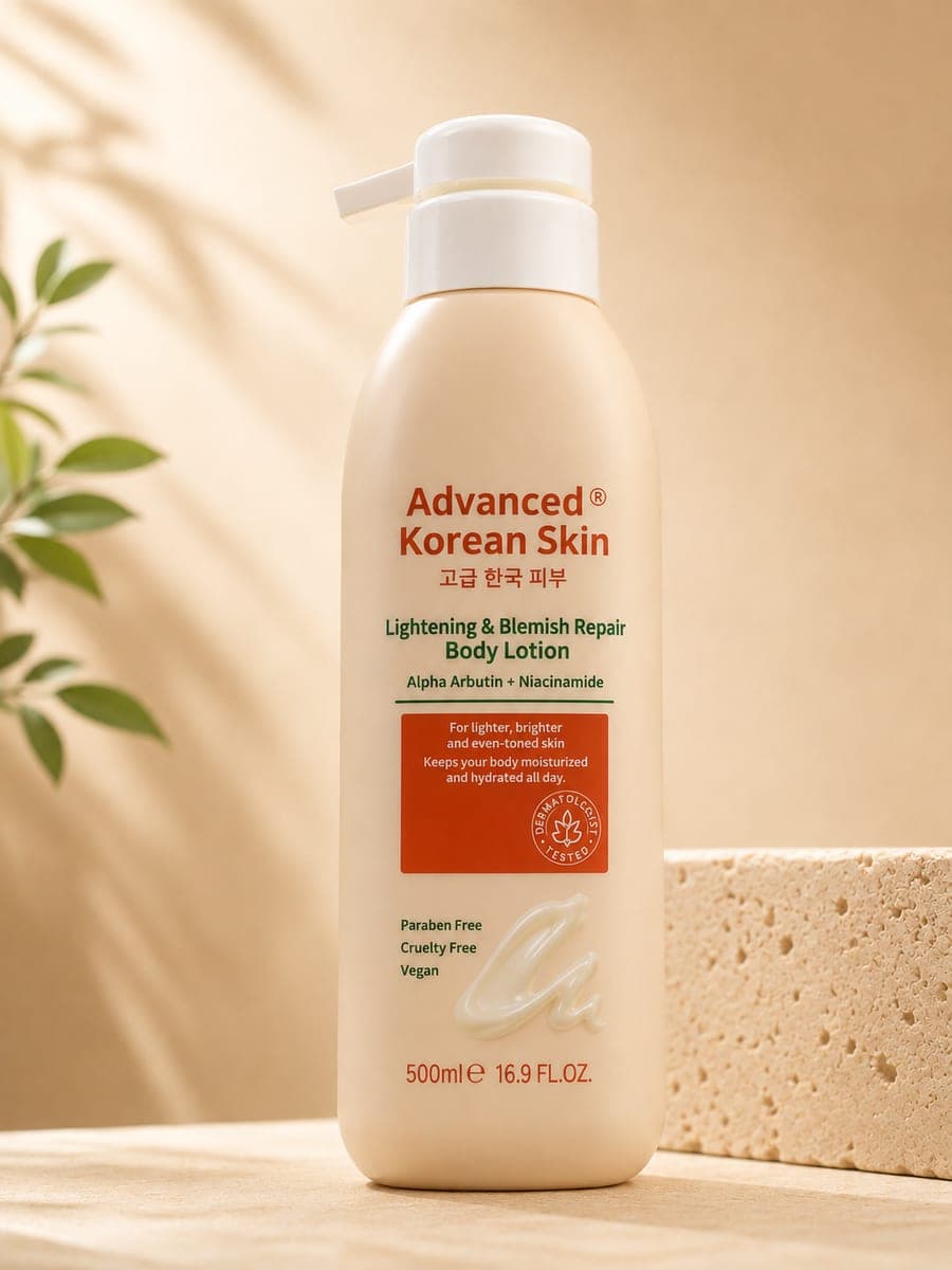 Advanced Korean Skin Lightening & Barrier Repair Body Lotion