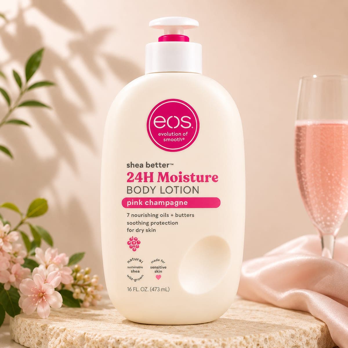 eos Shea Better 24H Moisture Body Lotion - Crème de Pistachio